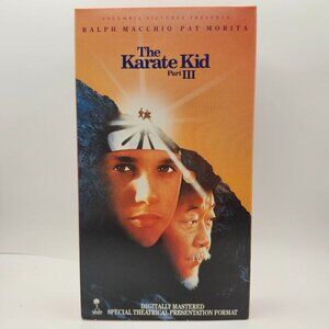 The Karate Kid Part III VHS 1989 Columbia TriStar Home Video Ralph Macchio